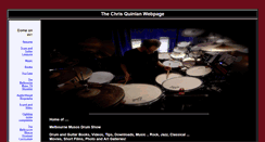 Desktop Screenshot of chrisquinlanmusic.com